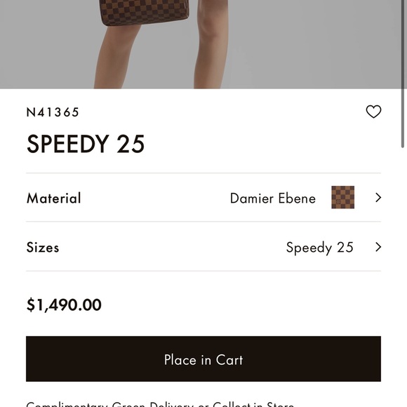 Speedy 25 Damier Ebene - Picture 5 of 5